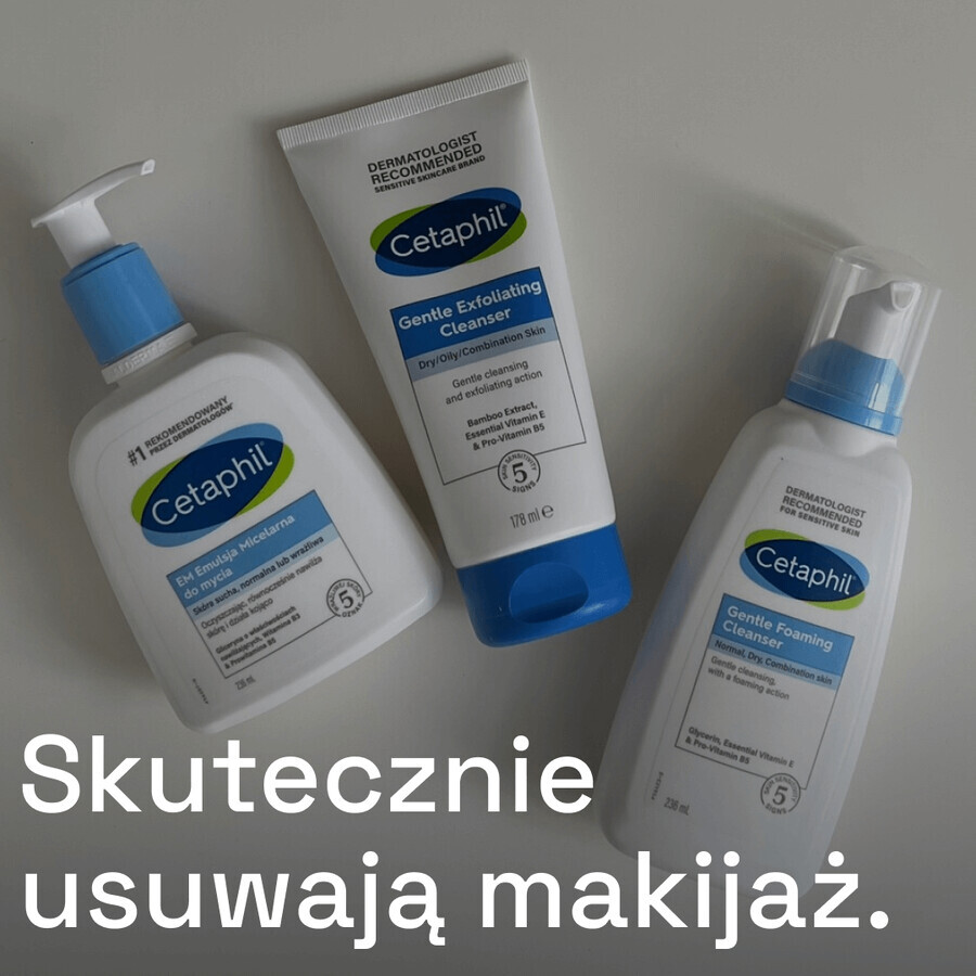Cetaphil EM, Micellar emulsion for sensitive skin, for the whole family, 500 ml