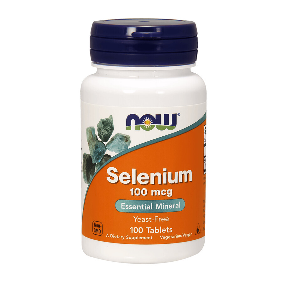 Acquista Now Foods Selenium 100 mcg, selenio, 100 compresse Now Foods Selenium 100 mcg, selenio, 100 compresse