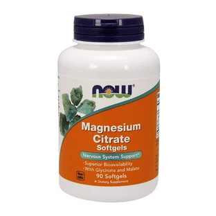 Now Foods, Magnesium Citrate, 90 Capsules