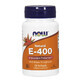Now Foods Natural E-400, vitamin E, 50 gel capsules