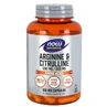 Now Foods Arginine &amp; Citrulline, L-arginine en citrulline, 120 capsules 