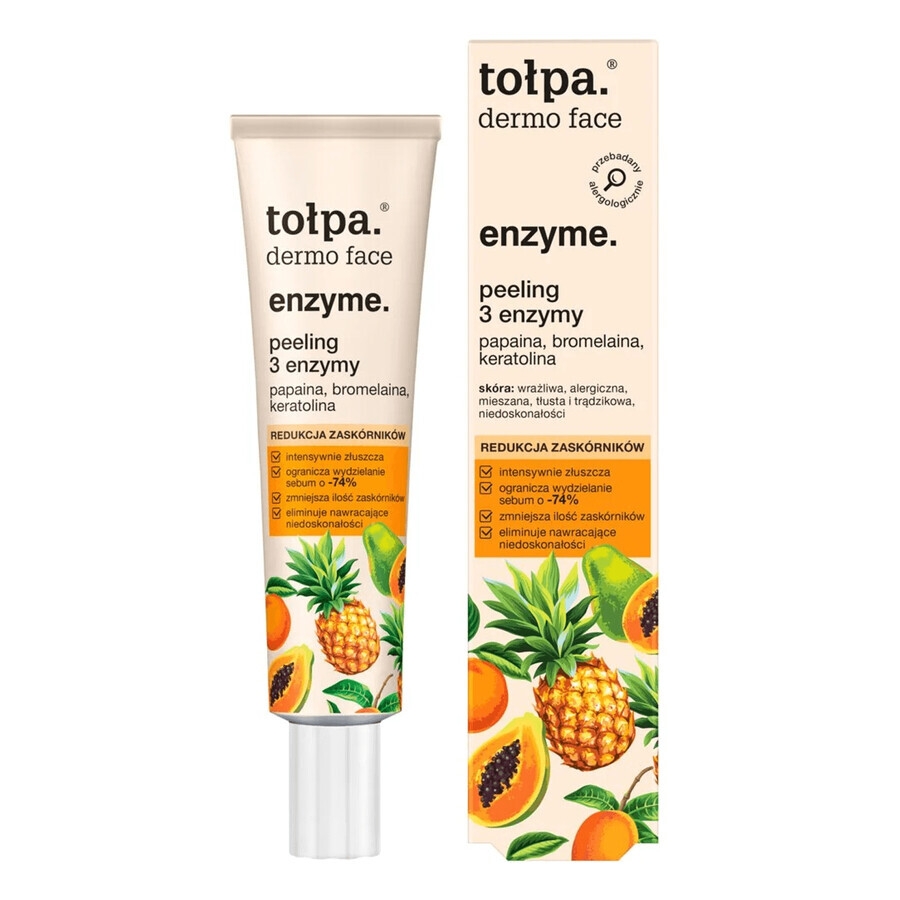 Cumpără Tolpa Dermo Face Enzyme, scrub facial 3 enzime, 40 ml Tolpa Dermo Face Enzyme, scrub facial 3 enzime, 40 ml