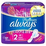 Always Platinum, serviettes hygiéniques, Ultra Super Plus, 7 pièces