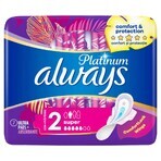 Always Platinum, serviettes hygiéniques, Ultra Super Plus, 7 pièces
