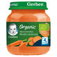 Gerber Organic Lunch, carrot, sweet potato, after 4 months, 125 g