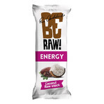 BeRaw ! Energy Raw Snack, barre énergétique, cacao cru, noix de coco, 40 g BeRaw ! Energy Raw Snack, barre énergétique, cacao cru, noix de coco, 40 g