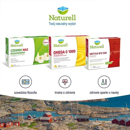 Naturell Rhodiola + B, 60 tablets