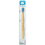 Humble Brush Kids Ultra Soft, brosse à dents pour enfants, bambou, bleu, 1 pièce