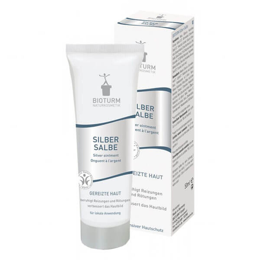 Bioturm ointment with microsilver and zinc, 50 ml