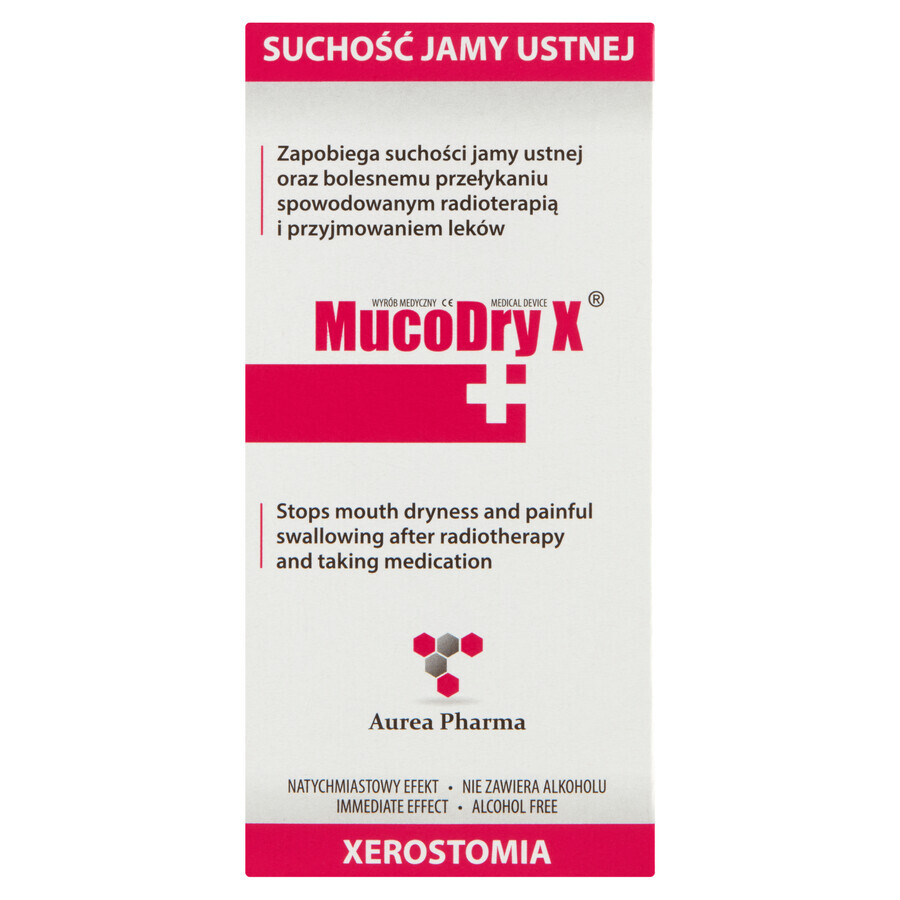 MucoDry X, spray per la secchezza delle fauci, 20 ml