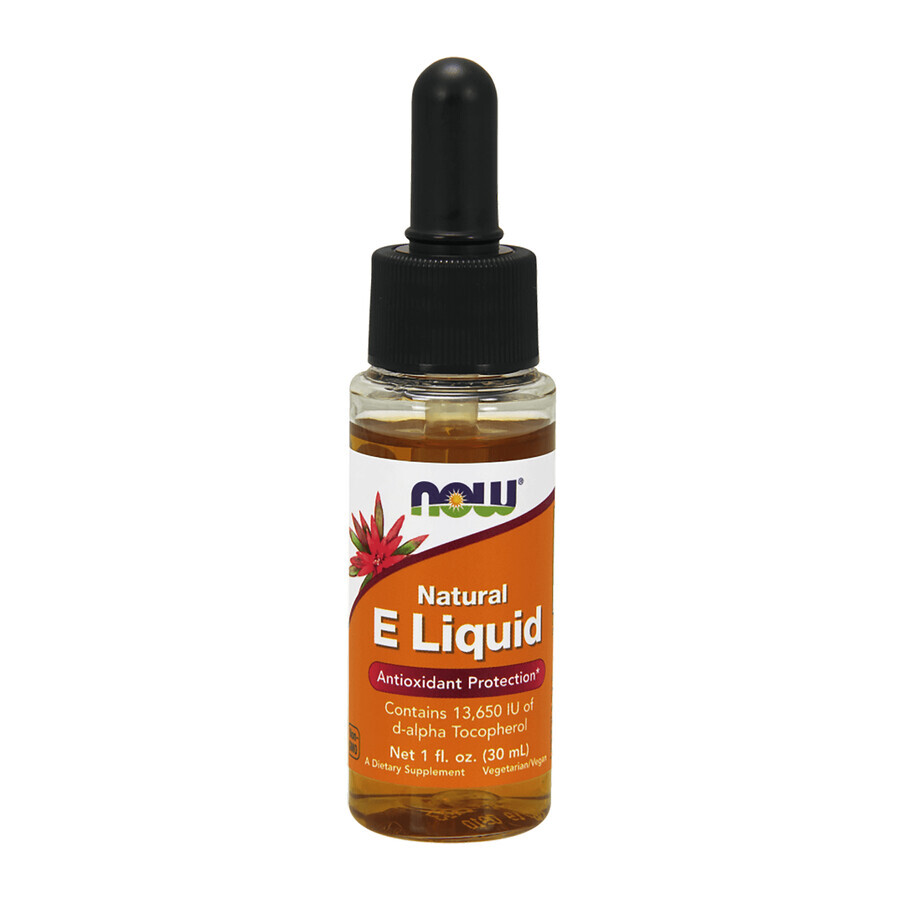 Buy Now Foods E-Liquid natural, vitamin E, drops, 30 ml Now Foods E-Liquid natural, vitamin E, drops, 30 ml