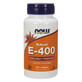 Now Foods Natural E-400, vitamin E, 100 gel capsules