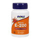 Now Foods Natural E-200, vitamin E, 100 gel capsules