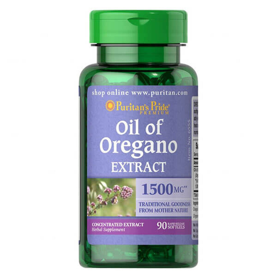 Acquista Puritans Pride, Olio di origano 150 mg, 90 capsule Puritans Pride, Olio di origano 150 mg, 90 capsule