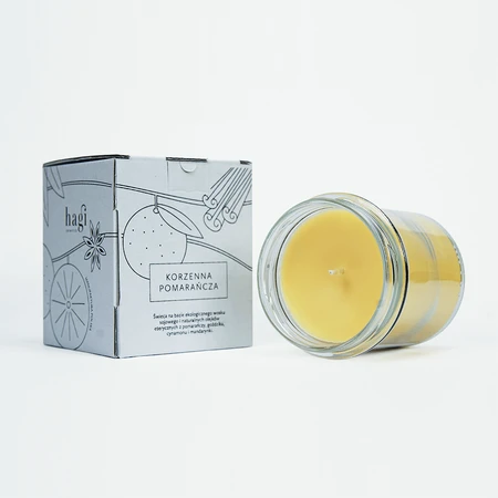 Hagi Spicy Orange, soy candle, 230 g