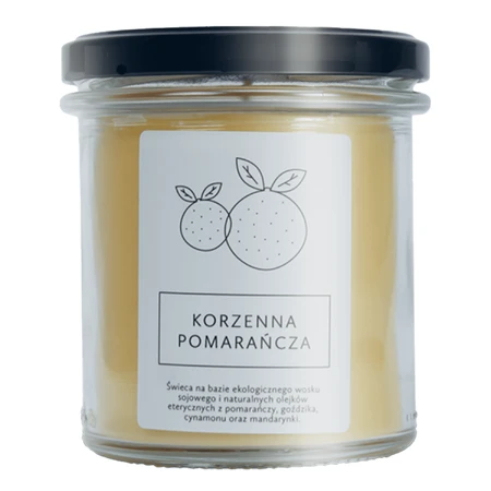 Hagi Spicy Orange, soy candle, 230 g