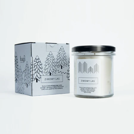 Hagi Winterwald, Sojakerze, 230 g