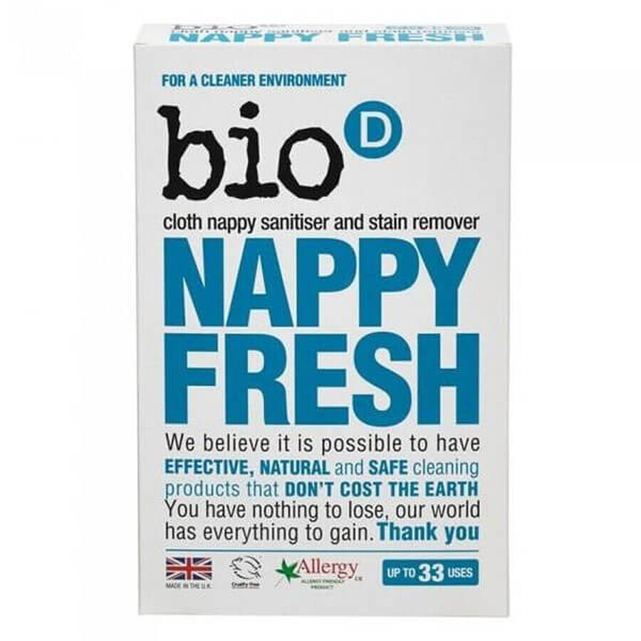 Cumpără Bio-D Nappy Fresh, aditiv pulbere pentru scutece, 500 g Bio-D Nappy Fresh, aditiv pulbere pentru scutece, 500 g
