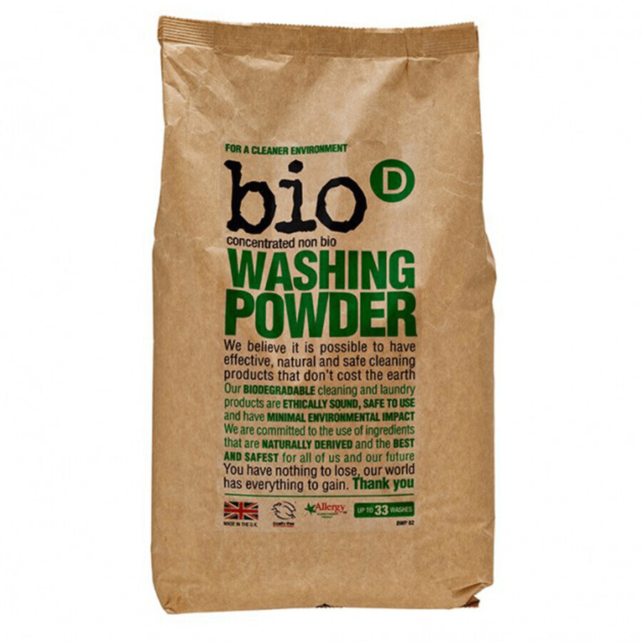 Shop Bio-D, Universal-Waschmittel, nicht-biologisch, 2 kg Bio-D, Universal-Waschmittel, nicht-biologisch, 2 kg