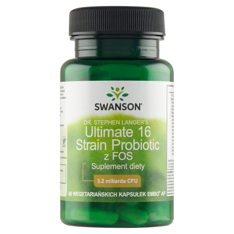 Winkel op Swanson Ultimate 16 stammen probioticum, 60 capsules Swanson Ultimate 16 stammen probioticum, 60 capsules