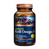 Doctor Life Antarctic Krill Omega-3, Antarctic Krill Oil, 120 capsules