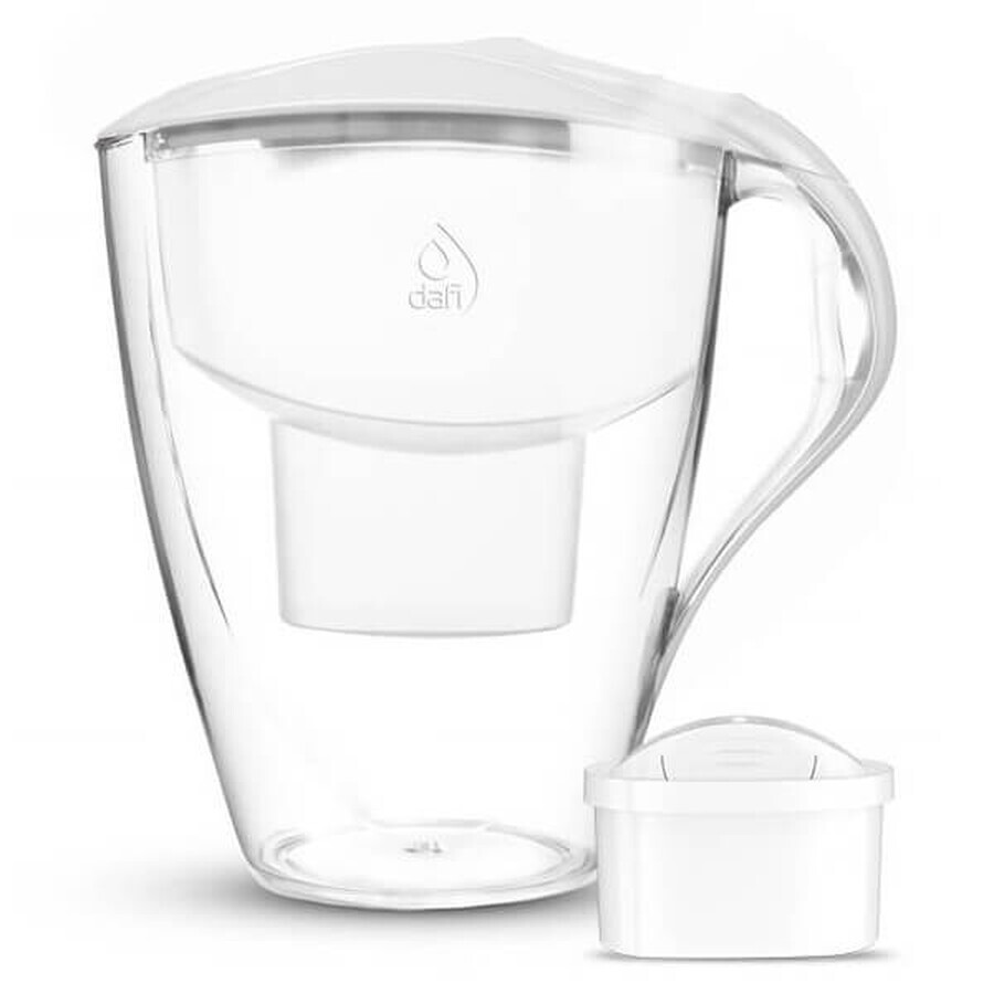 Set DAFI Omega Led, pitcher with filter, 4 l + Unimax filter, 1 pc