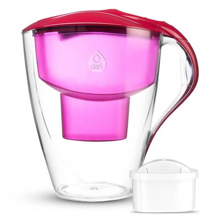 Set DAFI Omega Led, pitcher with filter, 4 l + Unimax filter, 1 pc
