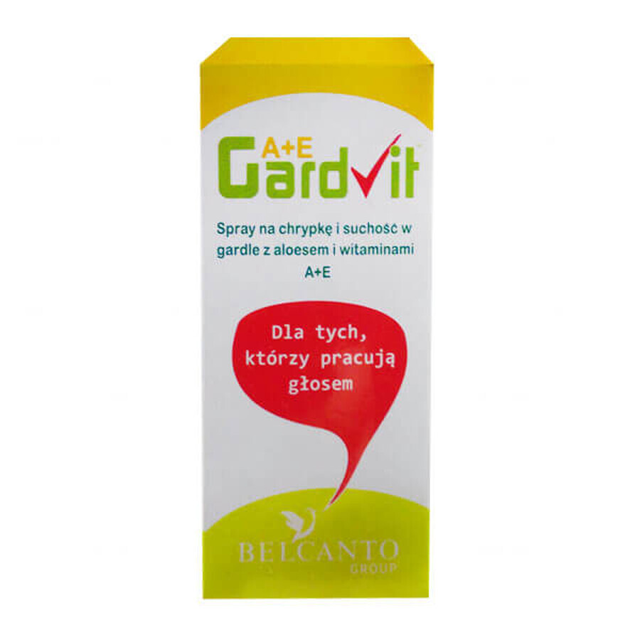 GardVit A + E, spray voor heesheid en droge keel, 15 ml