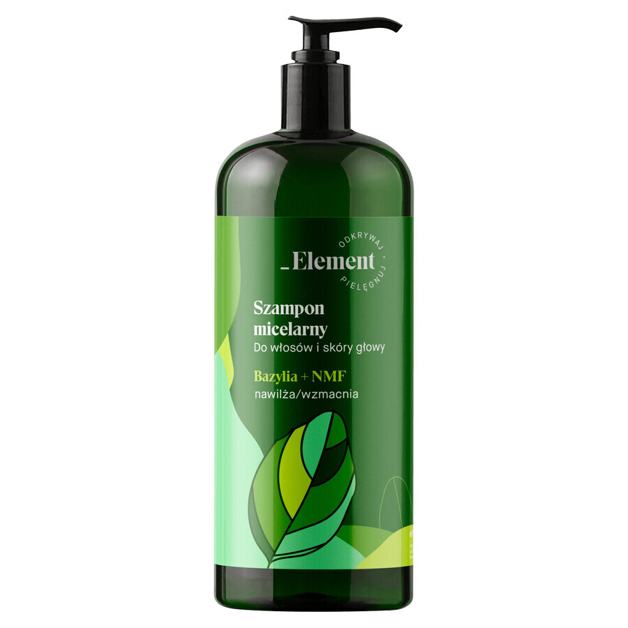 Buy Element, micellar shampoo for hair and scalp, basil + NMF, 500 ml Element, micellar shampoo for hair and scalp, basil + NMF, 500 ml
