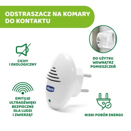 Chicco Ultrasonic Contact Mosquito Repellent