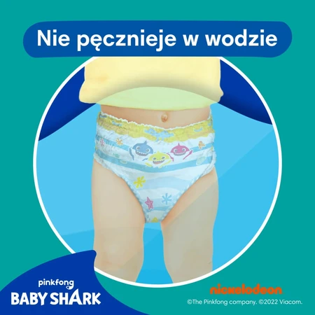 Pampers Splashers, swim diapers, size 4-5, 9-15 kg, 11 pcs