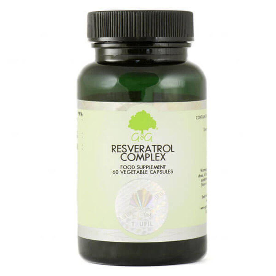 Buy G&G, Resveratrol Complex, Japanese watercress and green tea, 60 capsules G&G, Resveratrol Complex, Japanese watercress and green tea, 60 capsules