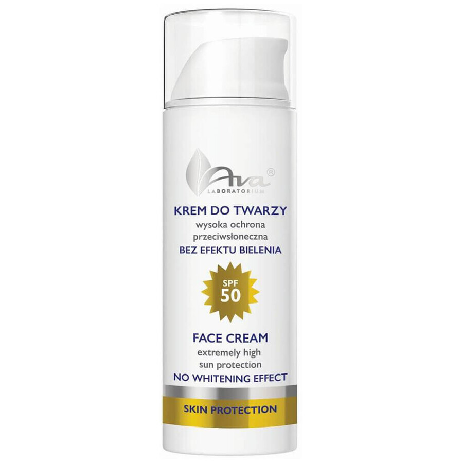 Cumpără Ava, cremă de față, protecție solară ridicată, SPF 50, 50 ml Ava, cremă de față, protecție solară ridicată, SPF 50, 50 ml