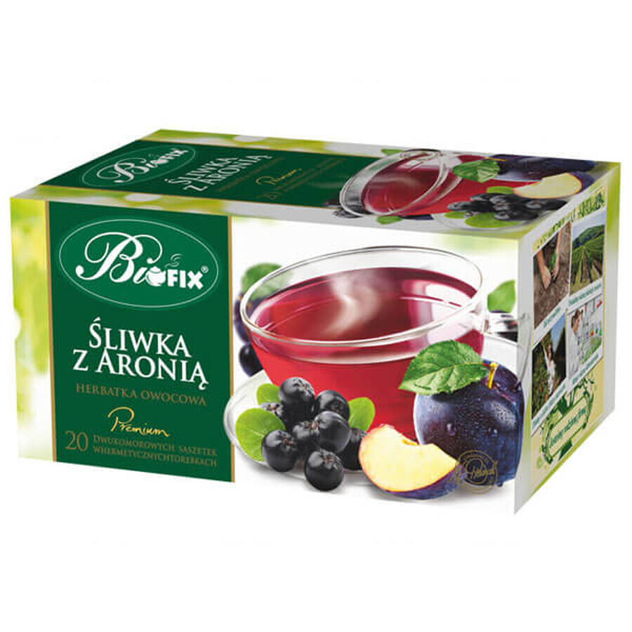 Buy Bi Fix Premium plum with chokeberry, fruit tea, 2 g x 20 sachets Bi Fix Premium plum with chokeberry, fruit tea, 2 g x 20 sachets
