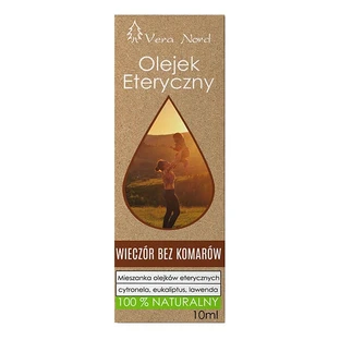 Vera Nord, aceite esencial natural, noche libre de mosquitos, 10 ml