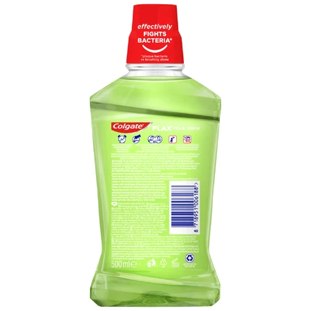 Colgate Plax Té y Limón, enjuague bucal, 500 ml