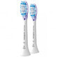 Philips Sonicare G3 Premium Gum Care Sonic Toothbrush Replacement Tips, HX9052/17, 2 Pack