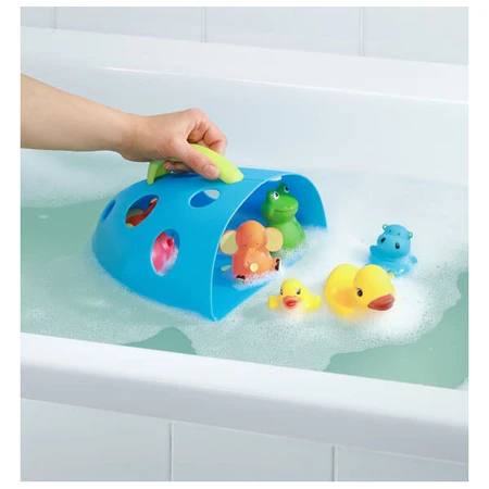 Ackuku, Badespielzeugbehälter, grau, 1 Stück