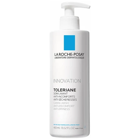 La Roche-Posay Toleriane, emulsión limpiadora suave para la piel sensible del rostro, 400 ml