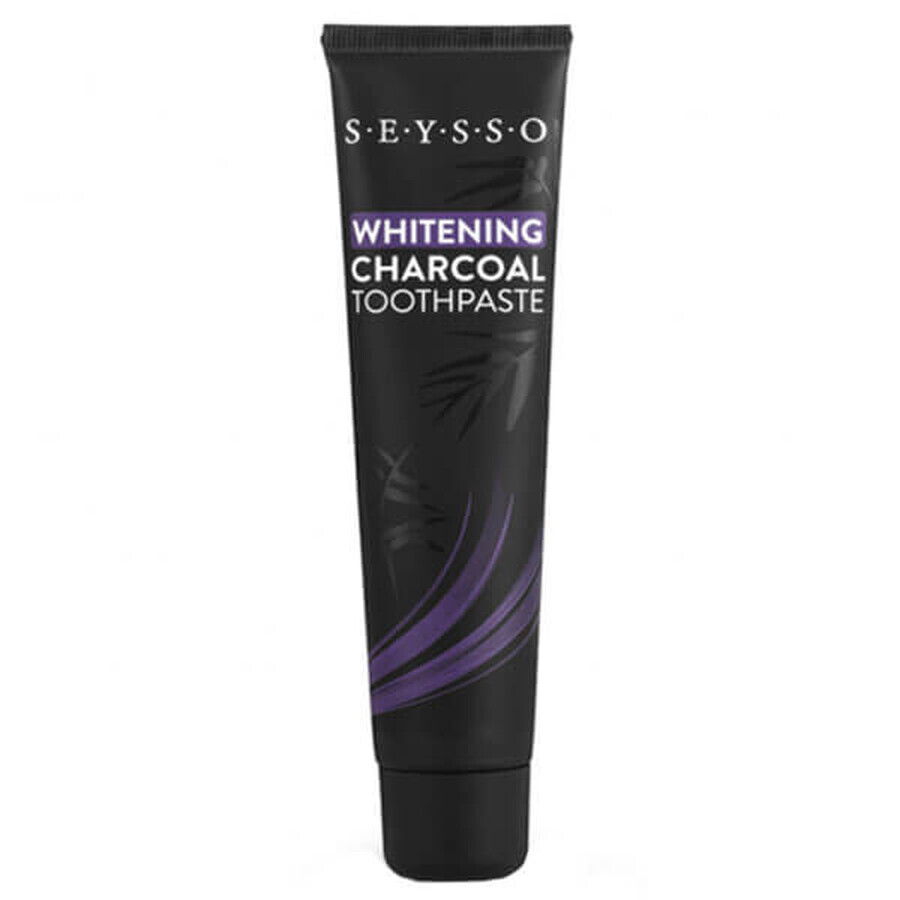 Acquista Seysso Carbon, dentifricio sbiancante, con carbone attivo, senza fluoro, 75 ml Seysso Carbon, dentifricio sbiancante, con carbone attivo, senza fluoro, 75 ml