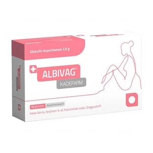Albivag, glóbulos vaginales, 10 unidades
