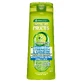 Garnier Fructis Fuerza y ​​Brillo, champú fortalecedor 2 en 1 para cabello normal, 400 ml