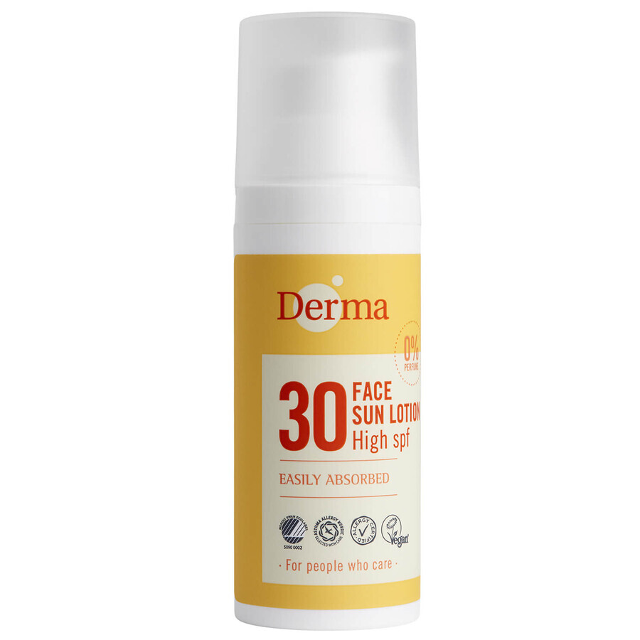 Buy Derma Sun, protective face cream, SPF 30, 50 ml Derma Sun, protective face cream, SPF 30, 50 ml