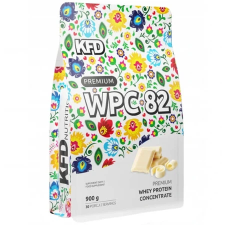 KFD Premium WPC 82, witte chocoladesmaak, 900 g