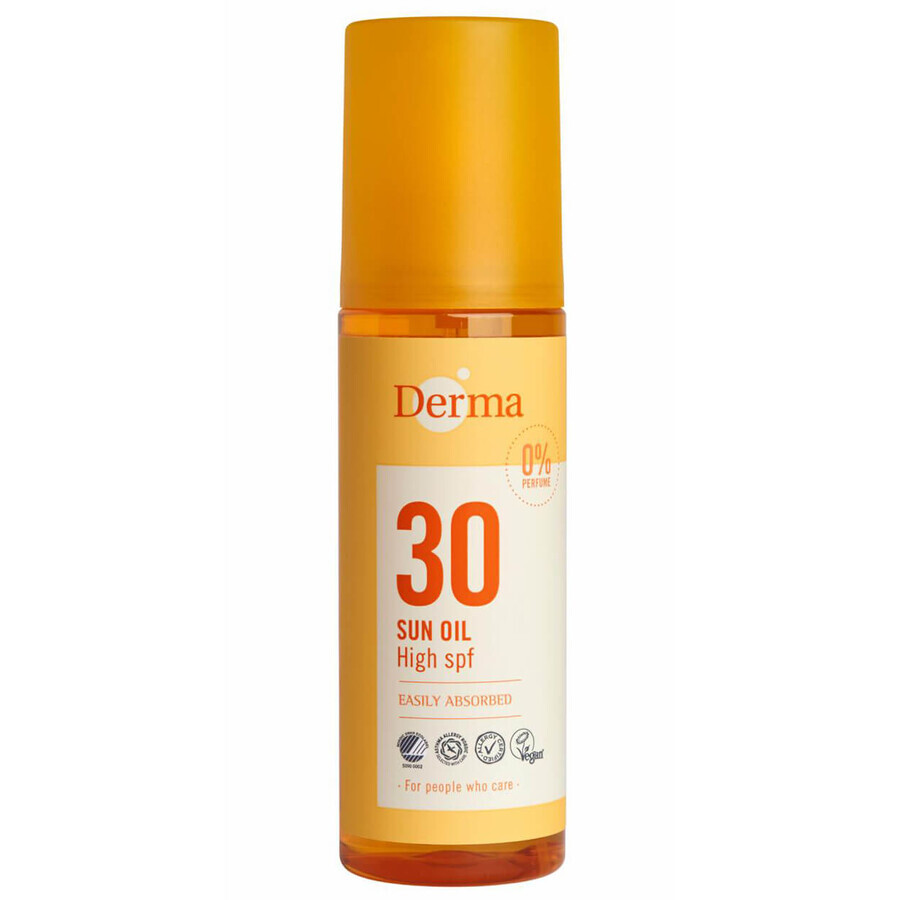 Cumpără Derma Sun, ulei de protecție solară, SPF 30, 150 ml Derma Sun, ulei de protecție solară, SPF 30, 150 ml