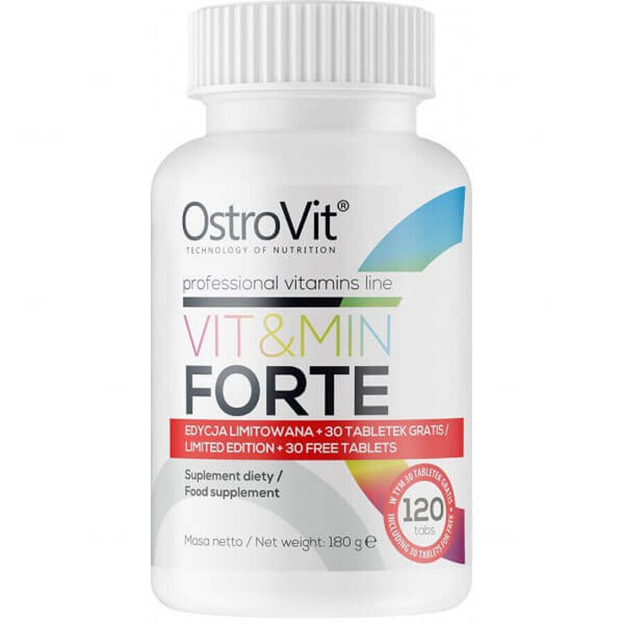 Boutique OstroVit Vit&Min Forte, 120 comprimés OstroVit Vit&Min Forte, 120 comprimés