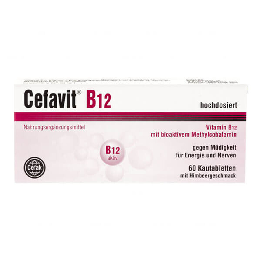 Buy Cefavit B12, 60 tablets Cefavit B12, 60 tablets