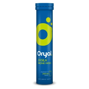 Oryal, sabor lima-limón, 20 comprimidos efervescentes