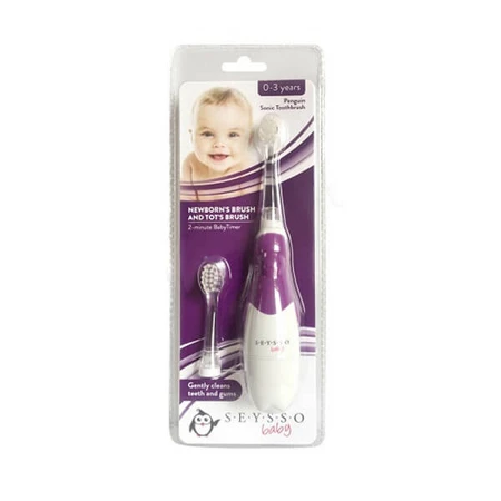 Seysso Baby Penguin, cepillo de dientes sónico para niños, 0-3 años, 1 pieza