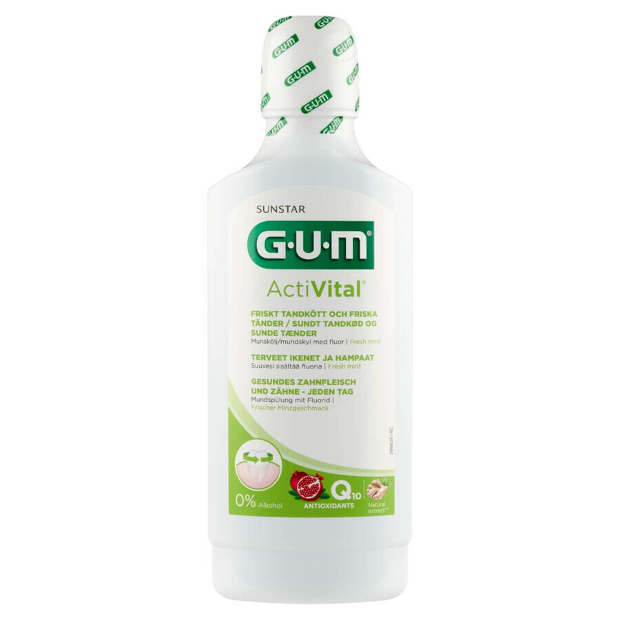 Cumpără Sunstar Gum ActiVital apă de gură, 500 ml Sunstar Gum ActiVital apă de gură, 500 ml
